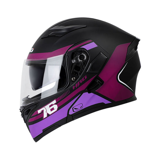 CASCO HRO HRO-3400DV VULCAN MATE NEGRO MORADO NEON