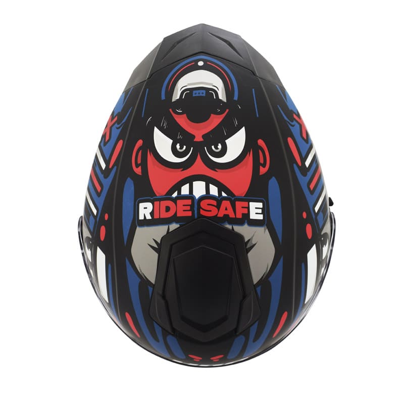 CASCO HRO HRO-518DV STOPER MATE NEGRO AZUL