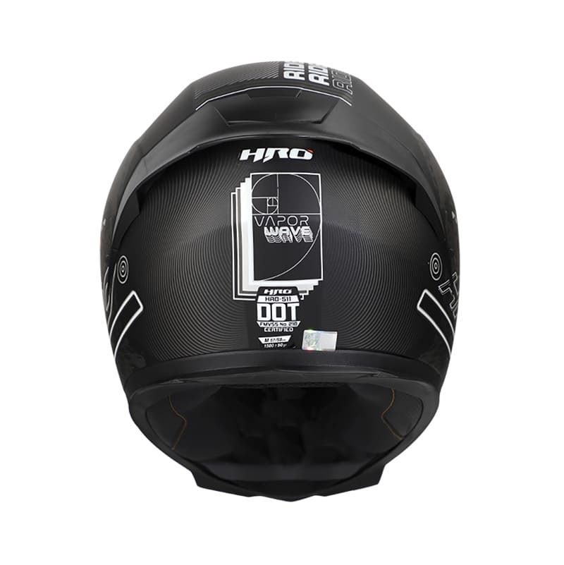 CASCO HRO HRO-511 VAPORWAVE MATE NEGRO GRIS