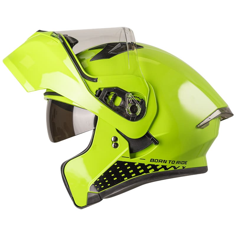 CASCO ICH ICH 3120DV GREEN LEAD VERDE POLICIA American Motos S.A.S