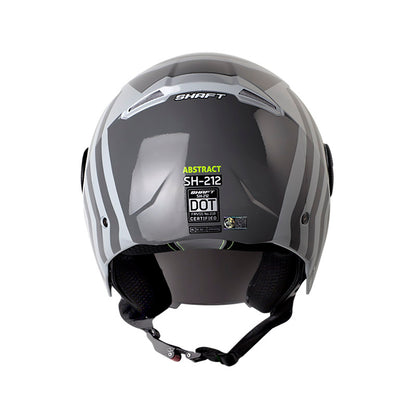 CASCO SHAFT SH-212 ABSTRACT GRIS AMARILLO NEON IRIDIUM PLATA