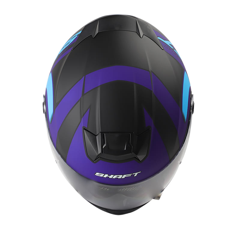 CASCO SHAFT SH-502 BASSIK MATE NEGRO AZUL