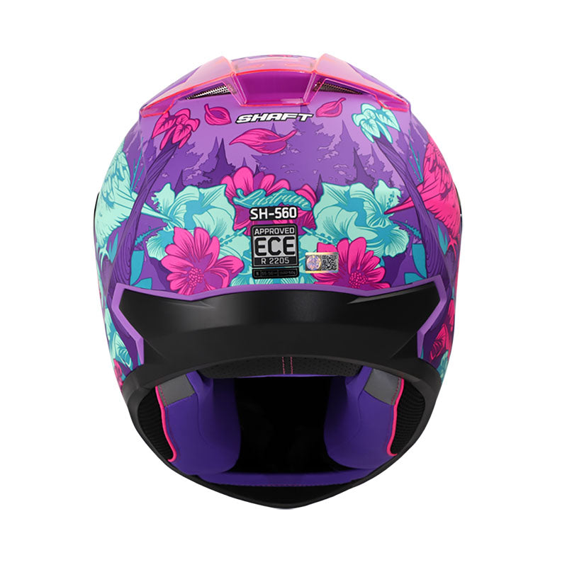 CASCO SHAFT SH-560 LUSTRUM MATE MORADO MORADO VISOR IRIDIUM