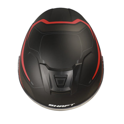 CASCO SHAFT SH-230 GRAVEL MATE NEGRO ROJO