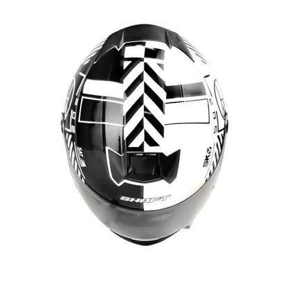 CASCO SHAFT SH-502 CROSSLINE NEGRO BLANCO