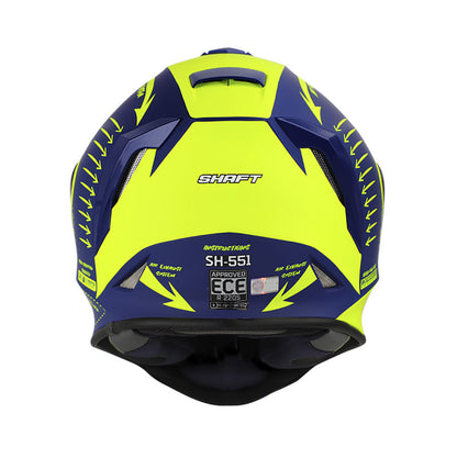 CASCO SHAFT SH-551 INSTRUCTIONS AZUL NAVY AMARILLO NEON