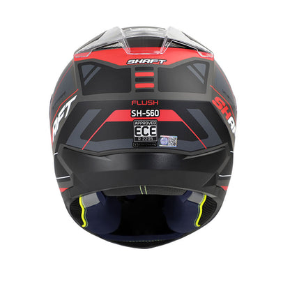 CASCO SHAFT SH-560 FLUSH MATE NEGRO ROJO