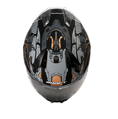 CASCO SHAFT SH-560 MACHINA MATE NEGRO DORADO