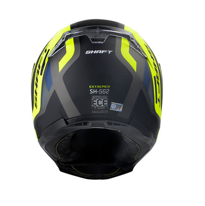 CASCO SHAFT SH-562 EXTREMER MATE NEGRO AMARILLO NEON