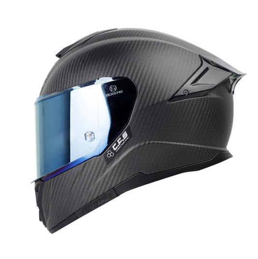 CASCO SHAFT SH-620DV PRO CARBON MATE NEGRO VISOR IRIDIUM