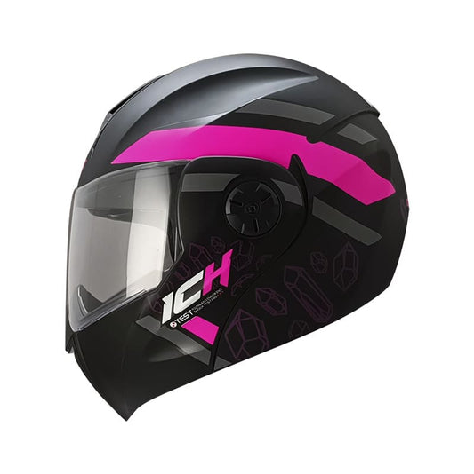 CASCO ICH ICH-3110DV CRYSTAL MATE NEGRO FUCSIA NEON