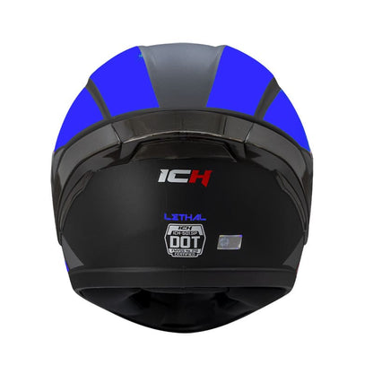 CASCO ICH ICH-501SP LETHAL MATE NEGRO AZUL