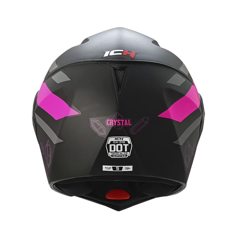 CASCO ICH ICH-3110DV CRYSTAL MATE NEGRO FUCSIA NEON