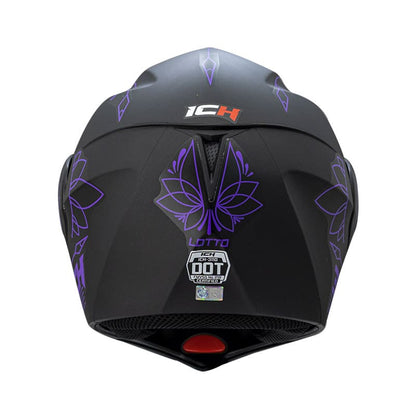 CASCO ICH ICH-3110DV LOTTO MATE NEGRO MORADO NEON