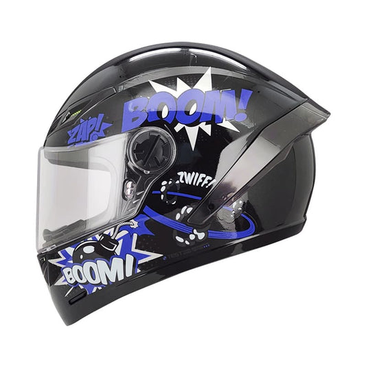 CASCO ICH ICH-501SP BOOM NEGRO AZUL