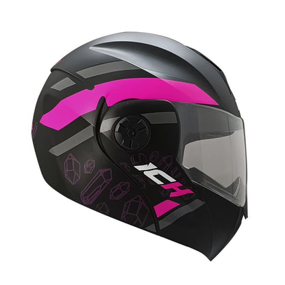 CASCO ICH ICH-3110DV CRYSTAL MATE NEGRO FUCSIA NEON