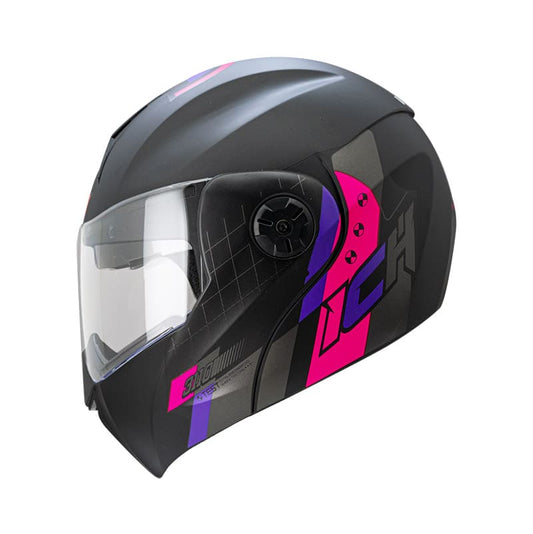 CASCO ICH ICH-3110DV BOUBLE MATE NEGRO FUCSIA NEON