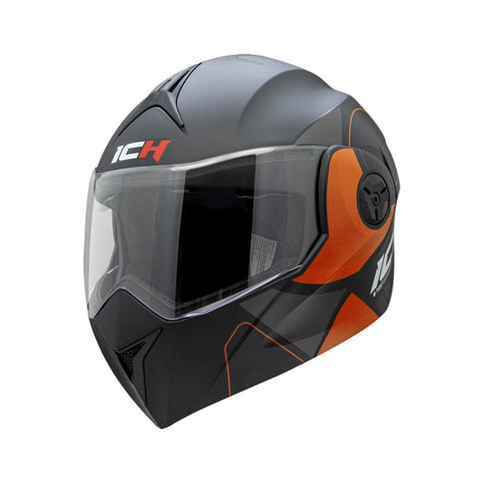 CASCO ICH ICH-3110DV CHIP MATE NEGRO NARANJA NEON