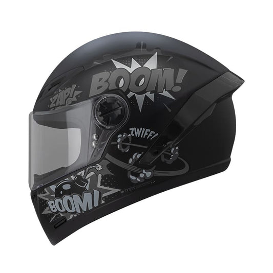 CASCO ICH ICH-501SP BOOM MATE NEGRO GRIS