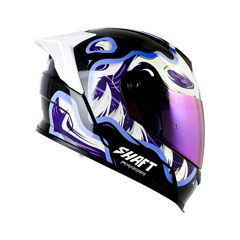 CASCO SHAFT SH-502SP DYSKULL AZUL OSCURO AZUL NAVI