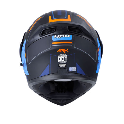 CASCO HRO HRO-3400DV ARK MATE NEGRO NARANJA NEON