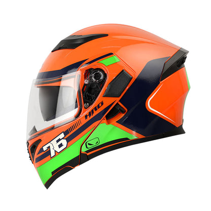 CASCO HRO HRO-3400DV VULCAN NARANJA NEON VERDE NEON