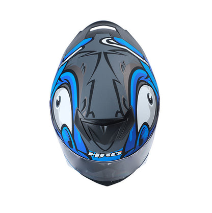 CASCO HRO HRO-511 FUNKY MONK MATE GRIS AZUL