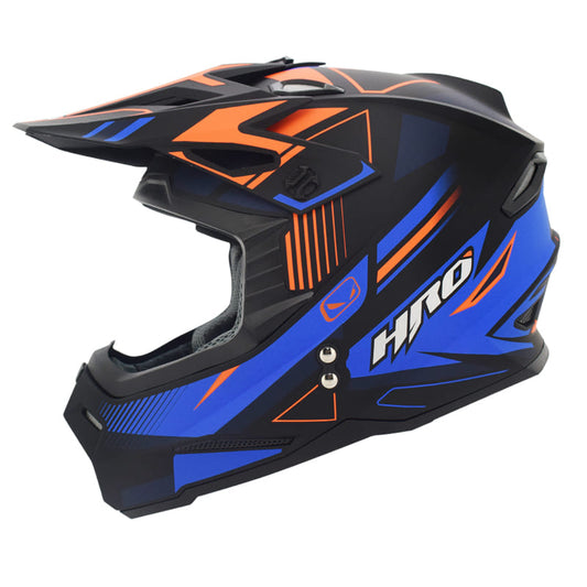 CASCO HRO HRO-MX03 VITZEL MATE NEGRO AZUL