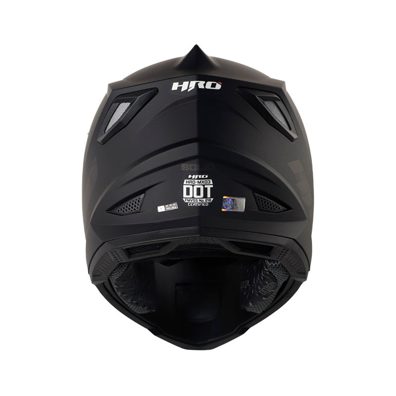 CASCO HRO HRO-MX03 SOLID MATE NEGRO NEGRO7