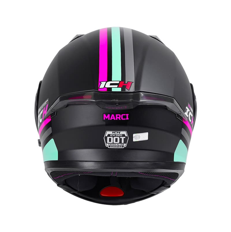 CASCO ICH ICH-3120DV MARCI MATE NEGRO FUCSIA NEON