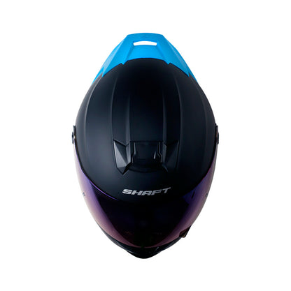 CASCO SHAFT SH-502SP SOLID MATE NEGRO AZUL