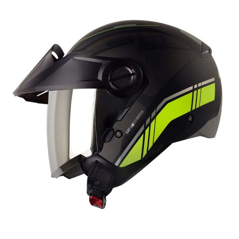 CASCO SHAFT SH-212 BROTH MATE NEGRO AMARILLO NEON IRIDIUM