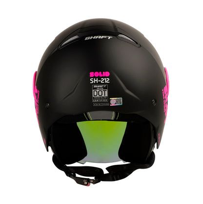 CASCO SHAFT SH-212 SOLID MATE NEGRO FUCSIA NEON IRIDIUM