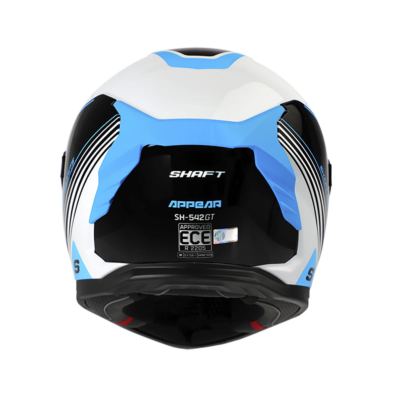 CASCO SHAFT SH-542GT APPEAR BLANCO AZUL