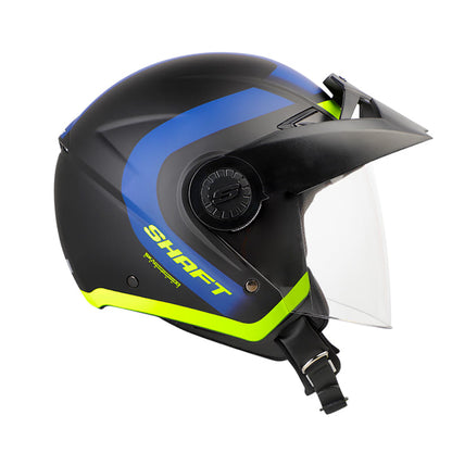 CASCO SHAFT SH-211 PRESS MATE NEGRO AMARILLO NEON