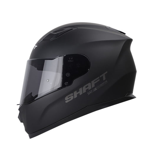 CASCO SHAFT SH-520 SOLID MATE NEGRO VISOR HUMO