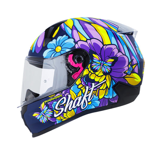 CASCO SHAFT SH-560 FREE SPIRIT AZUL NAVY MORADO NEON