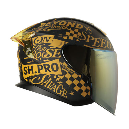 CASCO SHAFT SH-240DV PRO RETRUM MATE NEGRO DORADO