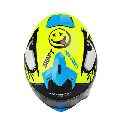 CASCO SHAFT SH-610DV PRO SMILEX AMARILLO NEON AZUL