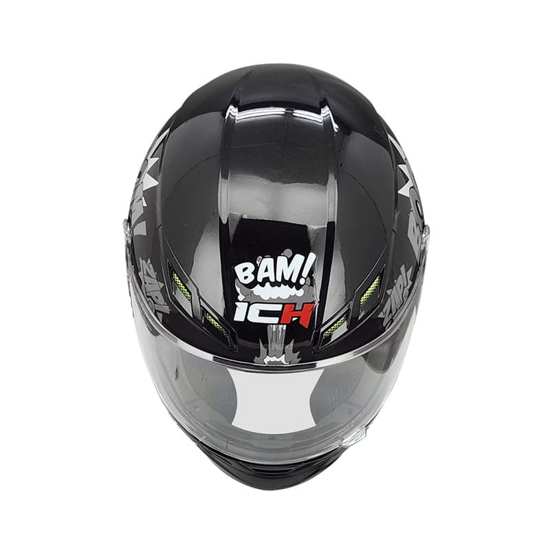 CASCO ICH ICH-501SP BOOM NEGRO GRIS