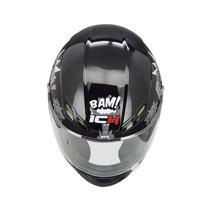 CASCO ICH ICH-501SP BOOM NEGRO GRIS