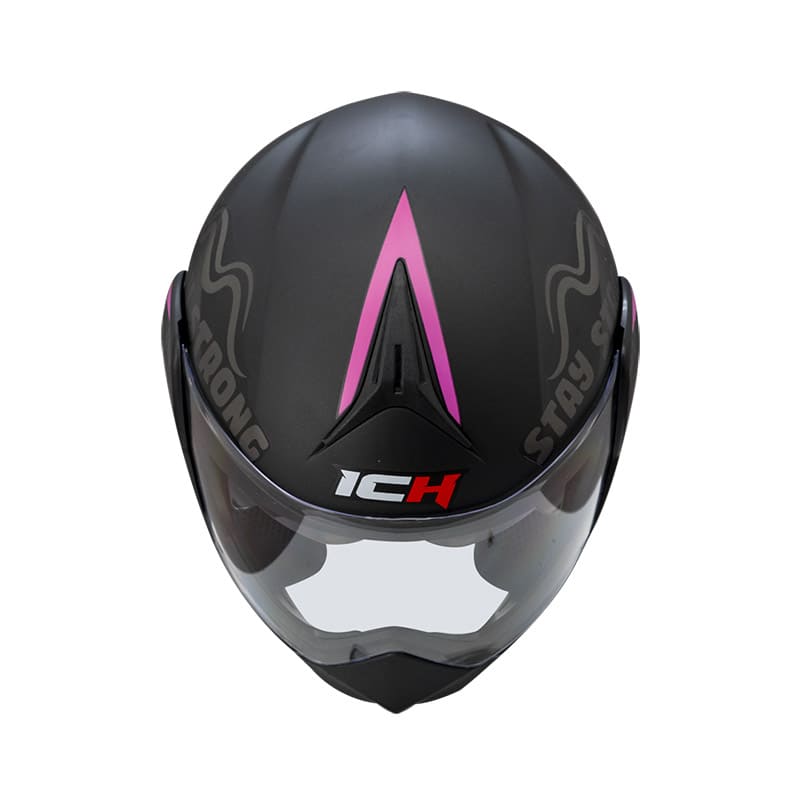 CASCO ICH ICH-3110DV WORDS MATE NEGRO FUCSIA NEON