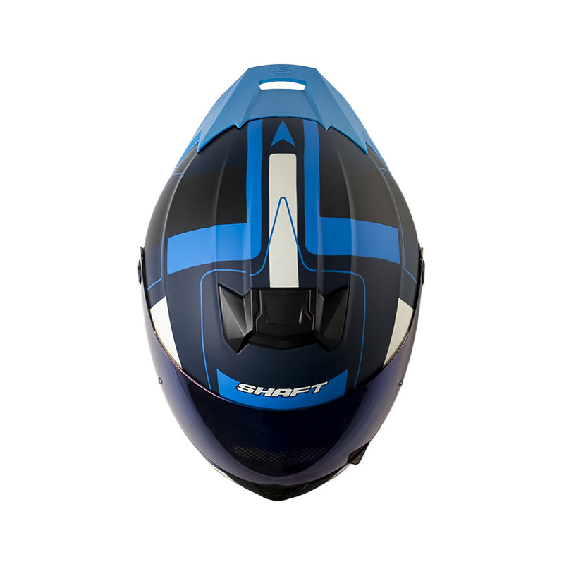 CASCO SHAFT SH-502SP CRACK MATE AZUL OSCURO AZUL