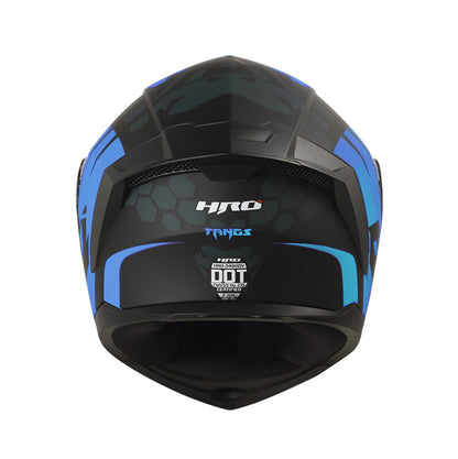 CASCO HRO HRO-3480DV FANGS MATE NEGRO AZUL