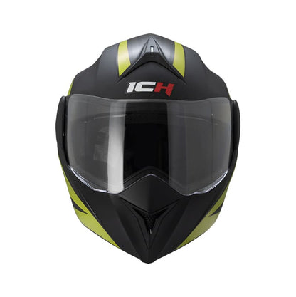 CASCO ICH ICH-3110DV COURT MATE NEGRO AMARILLO NEON