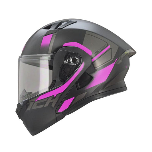 CASCO ICH ICH-3120DV ACRU MATE NEGRO FUCSIA NEON