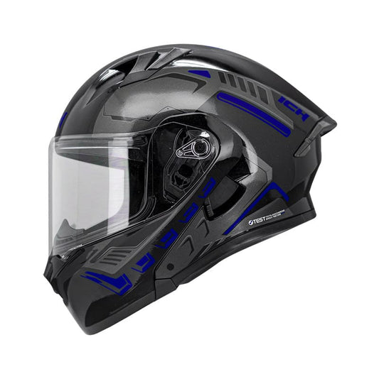 CASCO ICH ICH-3120DV METEOR NEGRO AZUL NAVY