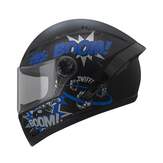 CASCO ICH ICH-501SP BOOM MATE NEGRO AZUL