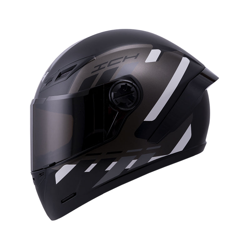 CASCO ICH ICH-501SP FITAR NEGRO GRIS VISOR HUMO