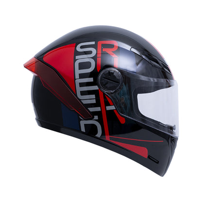 CASCO ICH ICH-501SP DOPE NEGRO ROJO